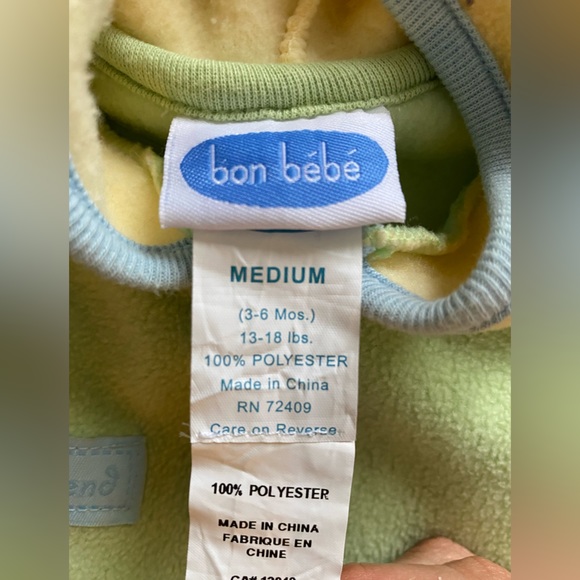 Vintage fleece tracksuit 3-6 months - Picture 5 of 6